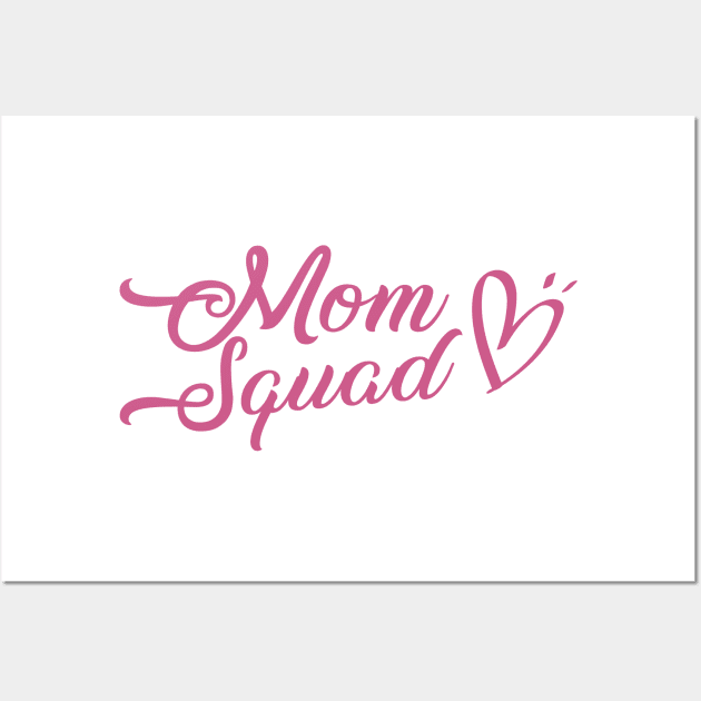 Mom Squad Wall Art by FungibleDesign